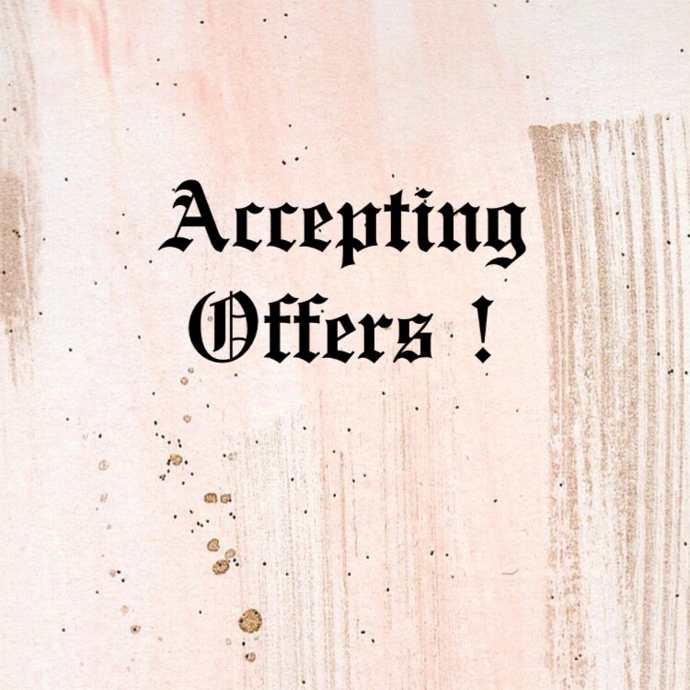 Accepting Offers !!!